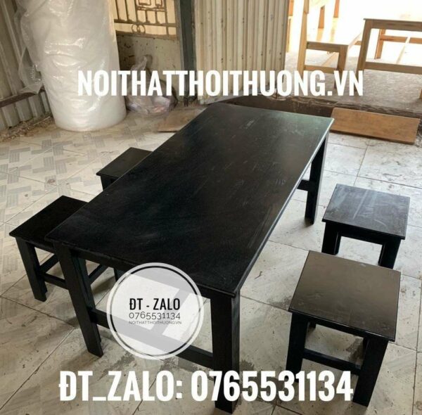 Bàn ghế quán bún đậu DĨ An, Bình Dương, HCM
