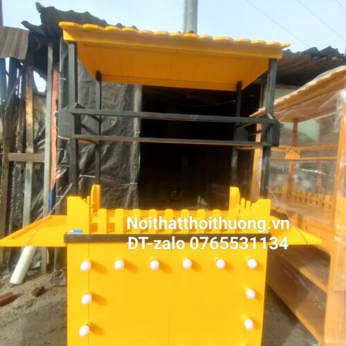 xe gỗ bán nước