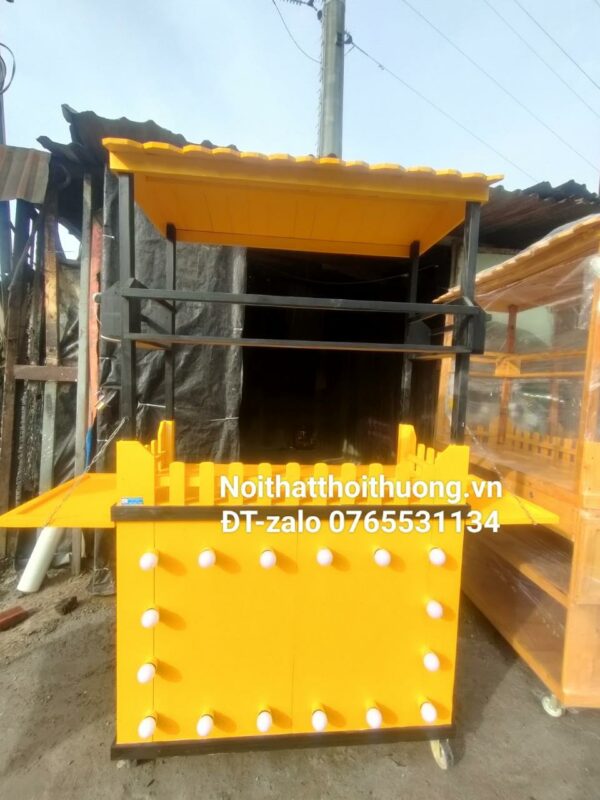 xe gỗ bán nước