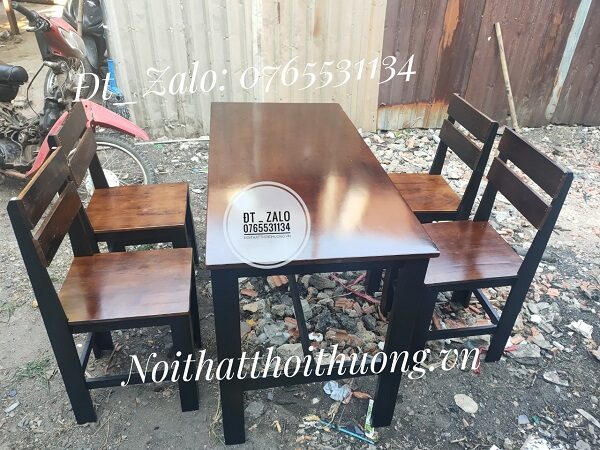 Bàn ghế quán ăn cà phê giá rẻ HCM,, Bình DƯơng