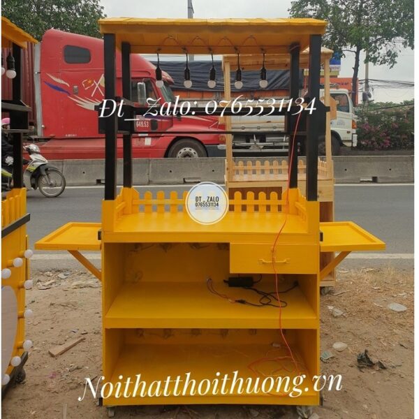 Xe bán trà sữa nước ép mang đi giá rẻ Bến Tre, Tây Ninh