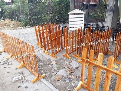 hàng rào gỗ trang trí HCM, Bình Dương, Đồng Nai