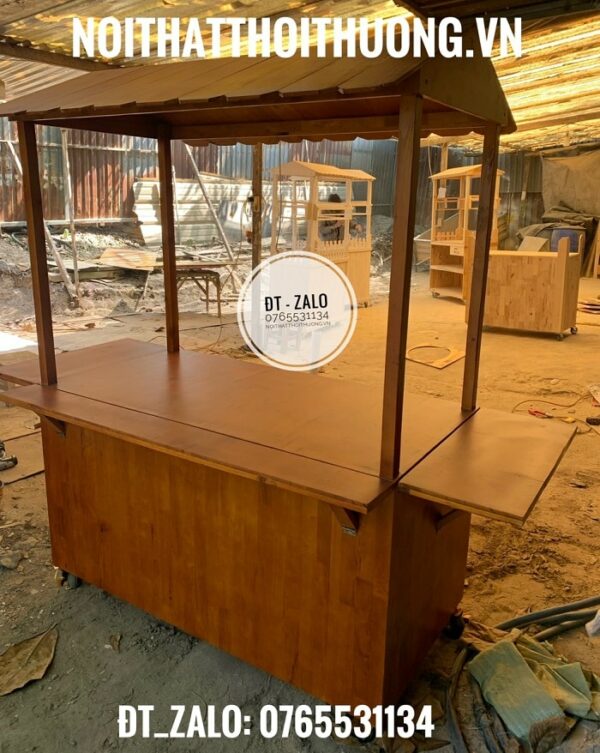 Quầy bán cafe đẹp bằng gỗ Biên Hoà, Đồng Nai, HCM