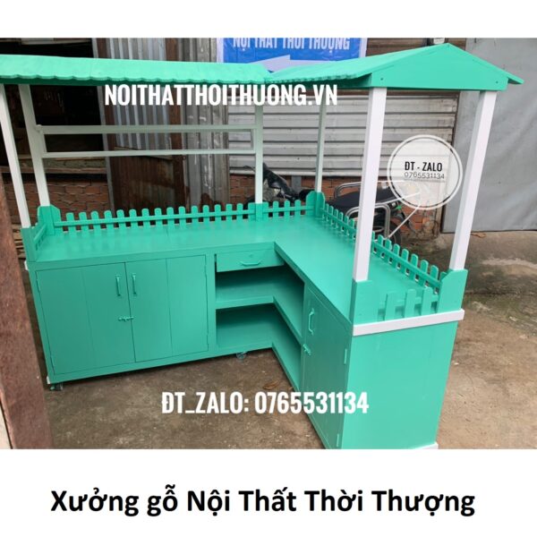 Mẫu quầy trà sữa đẹp trà chanh, sinh tố HCM