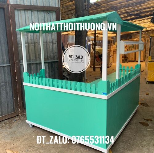 Mẫu quầy trà sữa đẹp