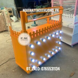 tủ xe bán nước ép sinh tố trà sữa đẹp
