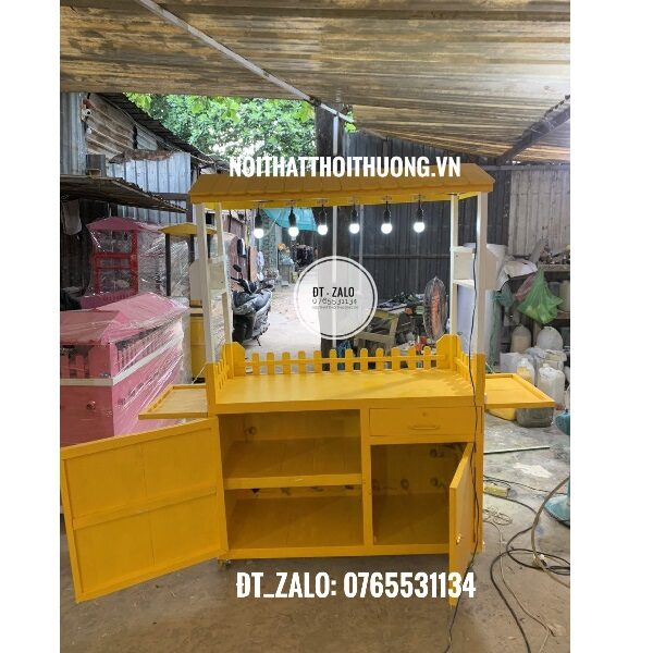 tủ trà sữa gỗ đồng Nai giá rẻ