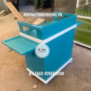 xe gỗ bán trà sữa giá rẻ