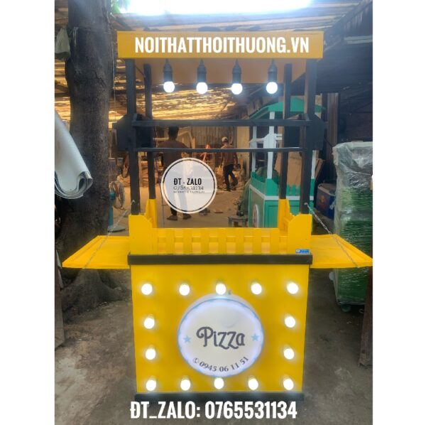 Tủ bán pizza bằng gỗ đẹp giá rẻ