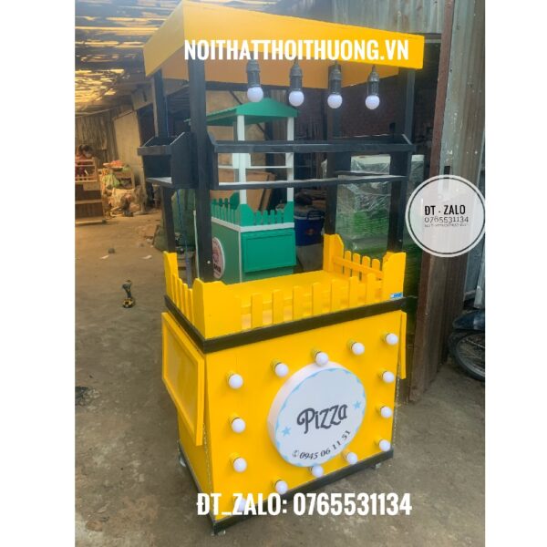 Tủ bán pizza bằng gỗ đẹp Bình Dương, Đồng Nai