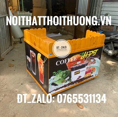 quầy cà phê mang đi giá rẻ -gỗ-hcm-binh-duong-dong-nai