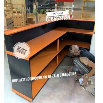 Quầy pha chế trà sữa cà phê trà bí đao hạt chia đẹp giá rẻ Bình Dương, Đồng Nai, HCM