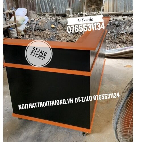 Quầy pha chế trà sữa, cà phê, hạt chia bí đao đẹp HCM