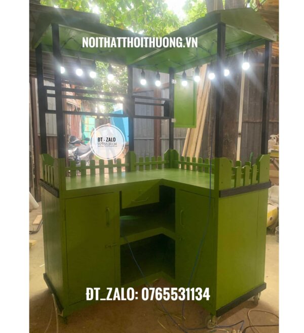Quầy pha chế trà sữa cà phê đẹp giá rẻ Bình Dương