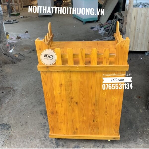 Xe cafe take away bằng gỗ Dĩ An, Bình Dương