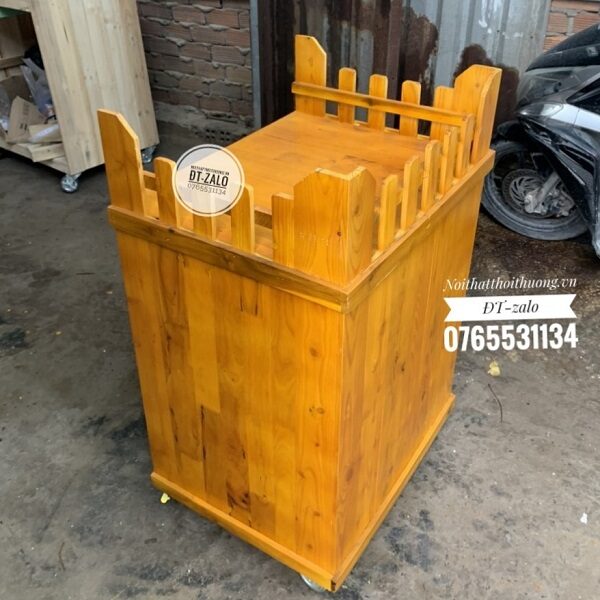 Xe cafe take away bằng gỗ giá rẻ Biên Hoà, Đồng Nai
