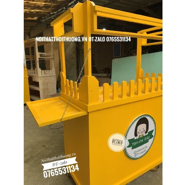 mẫu tủ bán trà sữa giá rẻ
