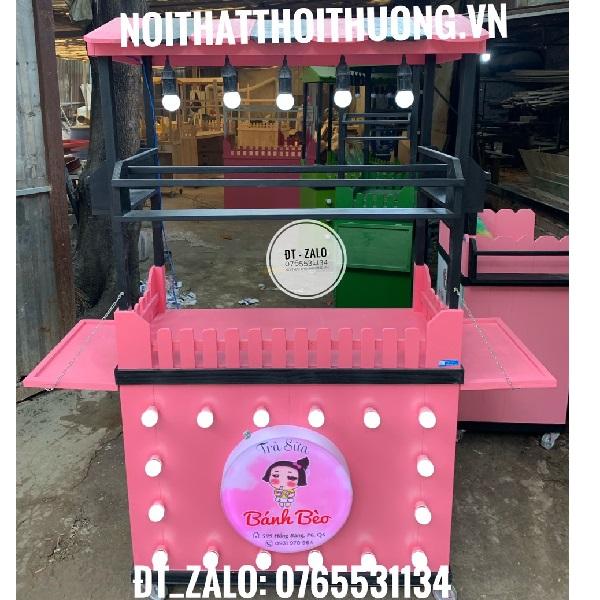 mẫu tủ trà sữa