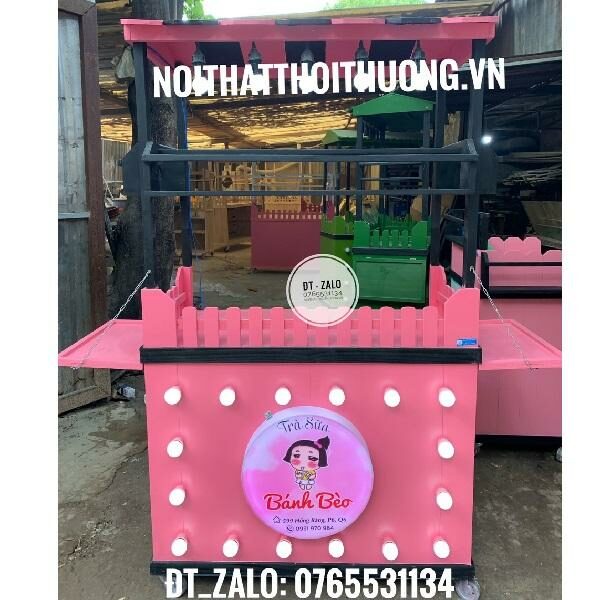 mẫu tủ trà sữa đẹp tại thủ dầu một, bình dương