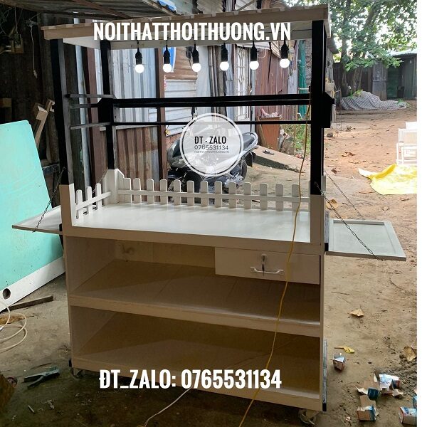 mẫu xe trà sữa tại quận 2, quận 9, HCM