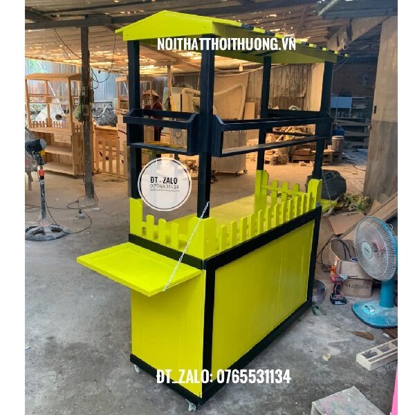 Thiết kế tủ bán trà sữa tại Bình Dương, Đồng Naii