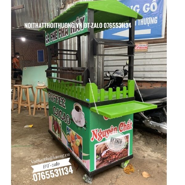 Tủ bán cafe mang đi tại Long An, Cần Thơ