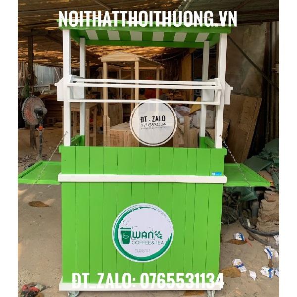 xe đẩy bán cà phê giá rẻ