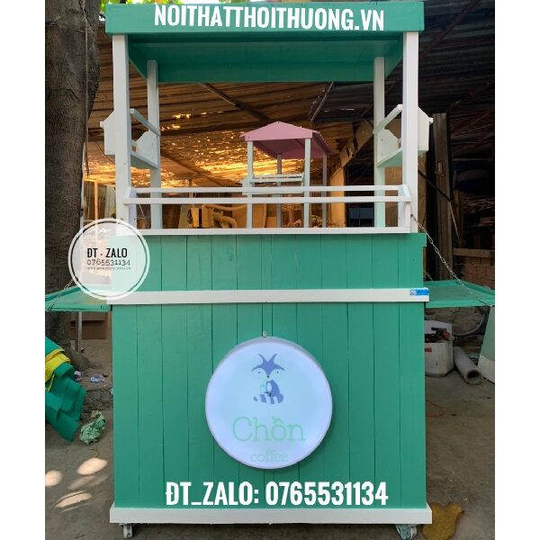 xe gỗ bán cafe tại Biên Hòa, Đồng Nai