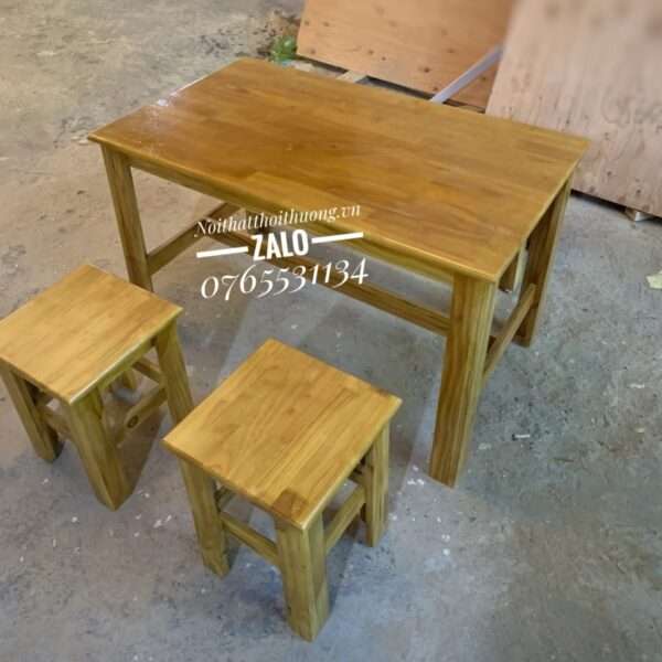 Bàn ghế bún đậu bằng gỗ Bình THạnh, Gò Vấp, HCM