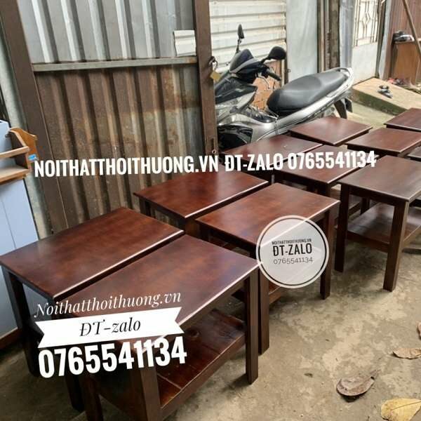 Bàn ghế gỗ cafe giá rẻ