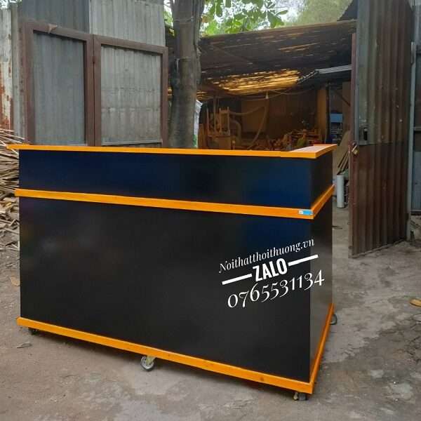 Quầy bar cafe gỗ tại Đồng Nai