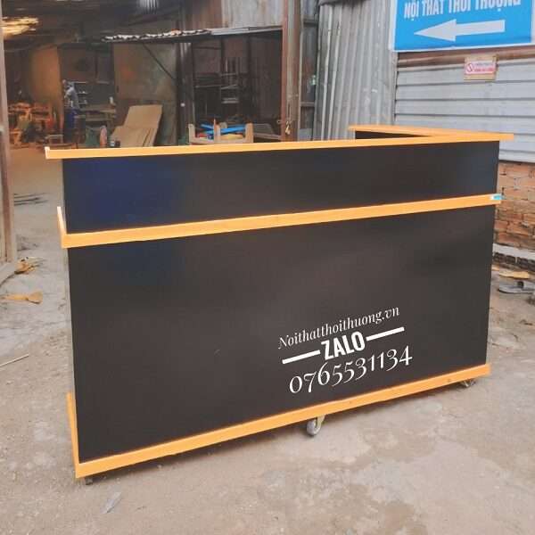 Quầy bar cafe gỗ tại quận 2, quận 9, HCM
