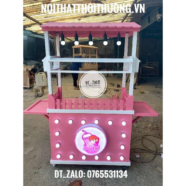 Tủ gỗ bán sinh tố tại Bà Rịa, Vũng Tàu