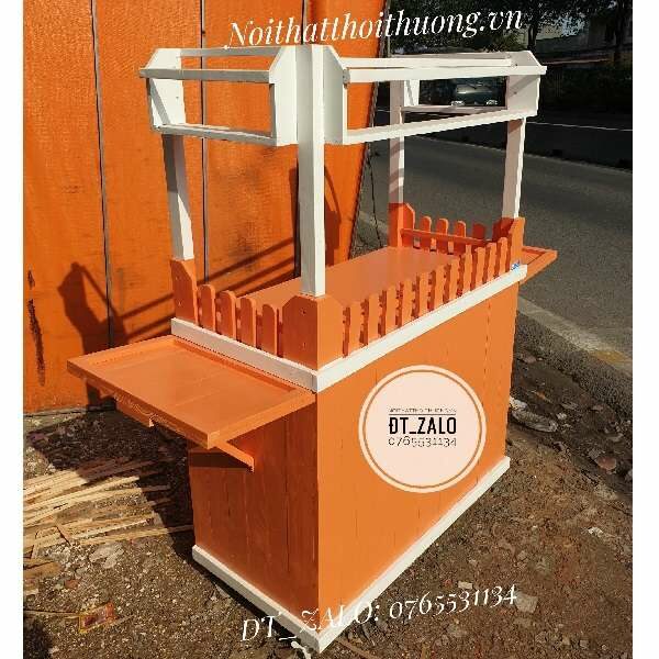 Xe bán bánh tráng tại Dĩ An, Bình Dương