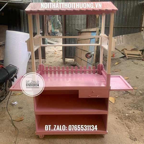 Xe bán nước ép hoa quả tại Kiên Giang