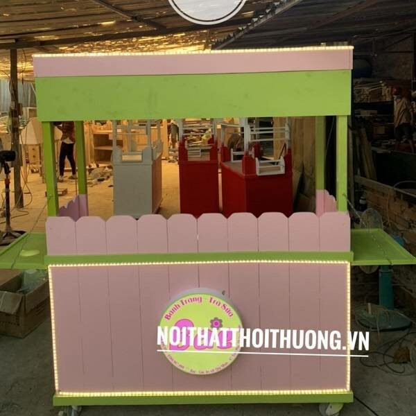 Xe bánh tráng trộn đẹp