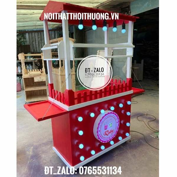 Xe đẩy bán đồ ăn vặt tại Phú Nhuận, HCM