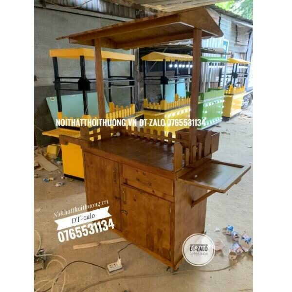 xe đẩy bán sinh tố tại quận 2, quận 9, HCM
