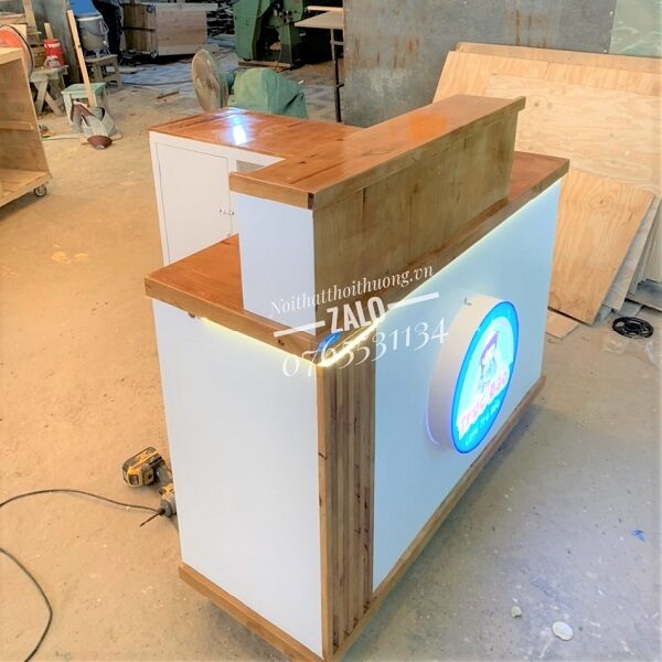Mẫu quầy bán trà sữa Dĩ An, Bình Dương