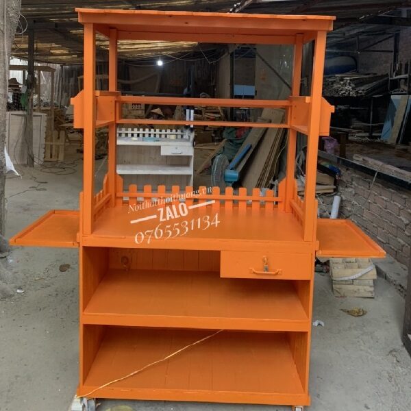Mẫu xe bán bánh tráng trộn Tây Ninh