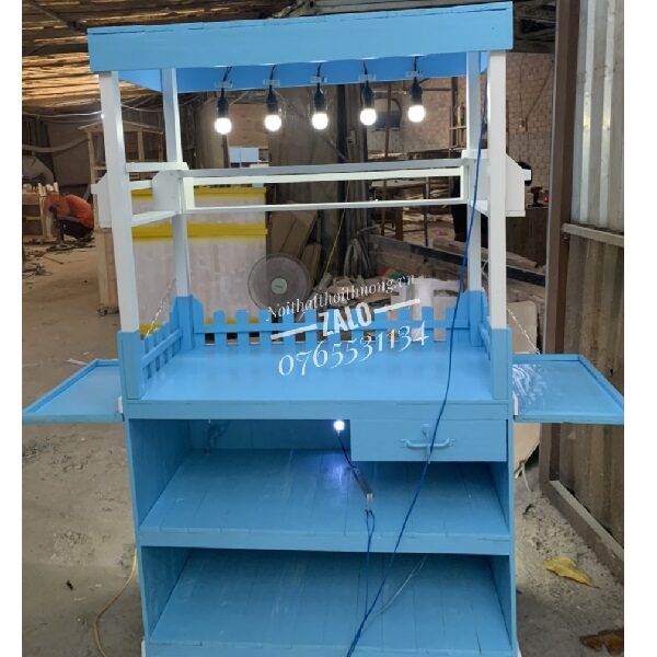 Mẫu xe đẩy bán đồ ăn vặt Thủ Đức, HCM