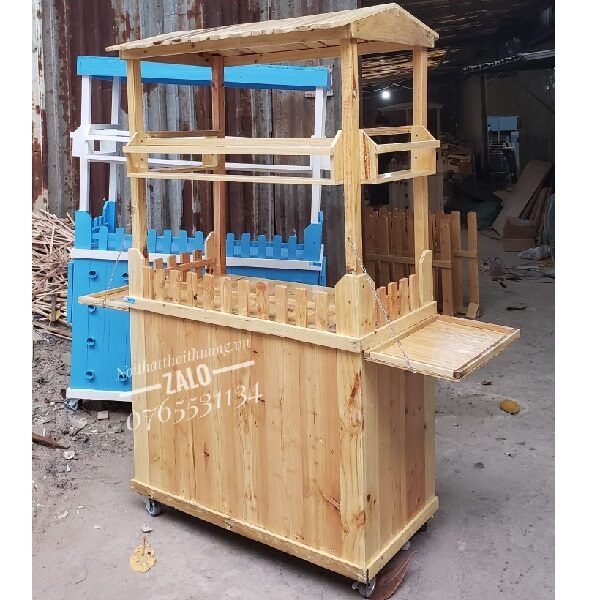 Thiết kế xe bán đồ ăn vặt giá rẻ