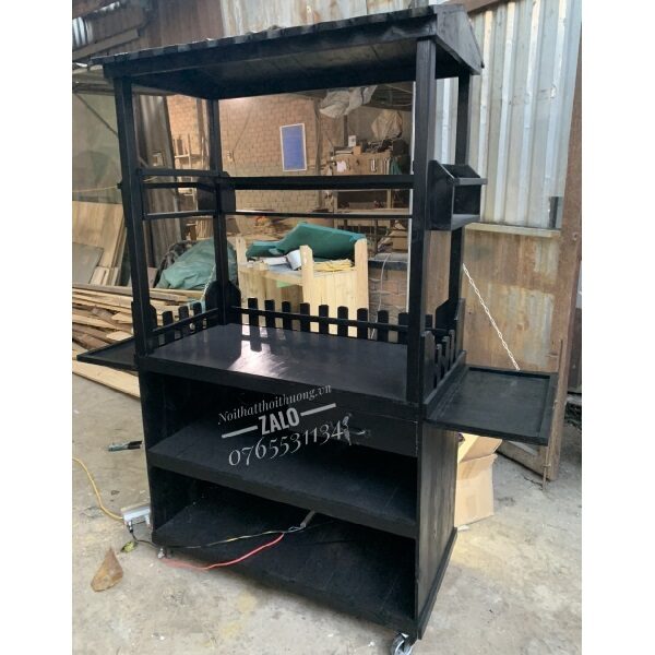 Thiết kế xe bán trà sữa tại Bến Tre