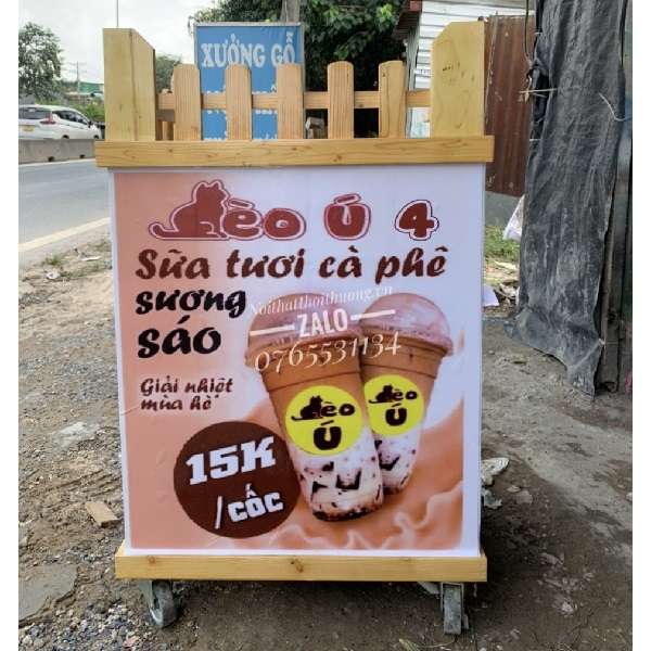 Tủ cafe gỗ tại Biên Hòa, Đồng Nai