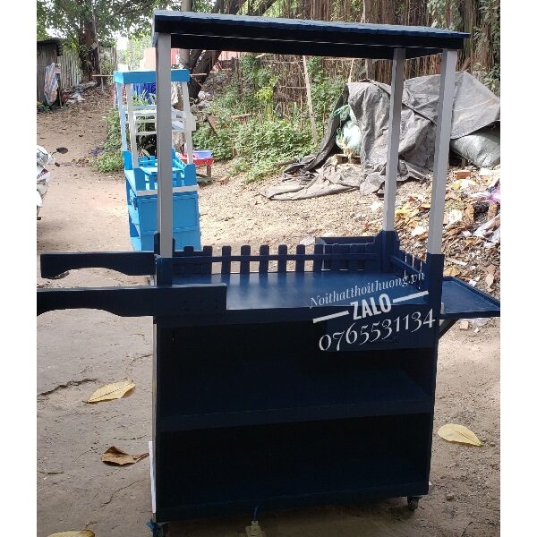 Xe đẩy bán bánh tráng nướng Thủ Đức, HCM