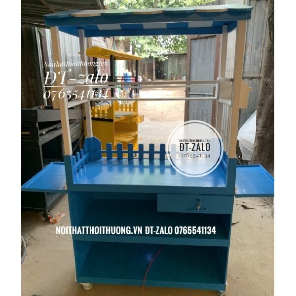 Xe đẩy đồ ăn vặt Nha Tranh Khánh Hòa