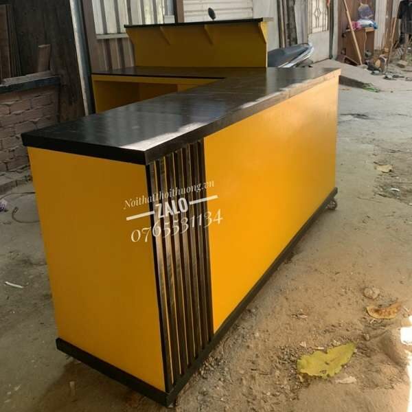 Quầy pha chế bằng gỗ Biên Hòa