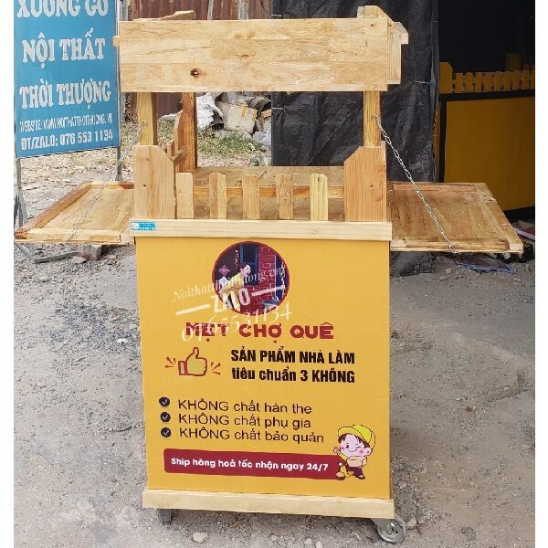Tủ bán hàng ăn vặt Cần Thơ, Sóc Trăng