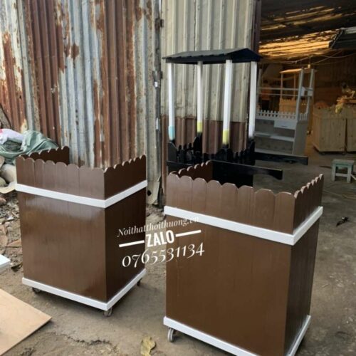 Xe cafe gấp gọn bằng gỗ giá rẻ Biên Hòa, Đồng Nai