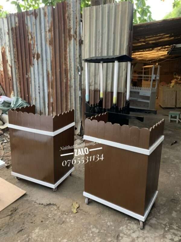 Xe cafe gấp gọn bằng gỗ giá rẻ Biên Hòa, Đồng Nai